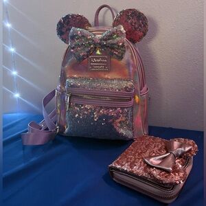 Loungefly Disney Parks 50th anniversary Earriscent backpack